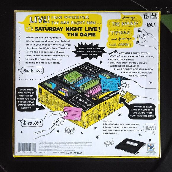 Saturday Night Live The Board Game Ages 12+ NEW- Cards are Factory Sealed - Picture 7 of 7